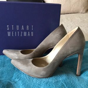 Stuart Weitzman MOCUP Olive Suede